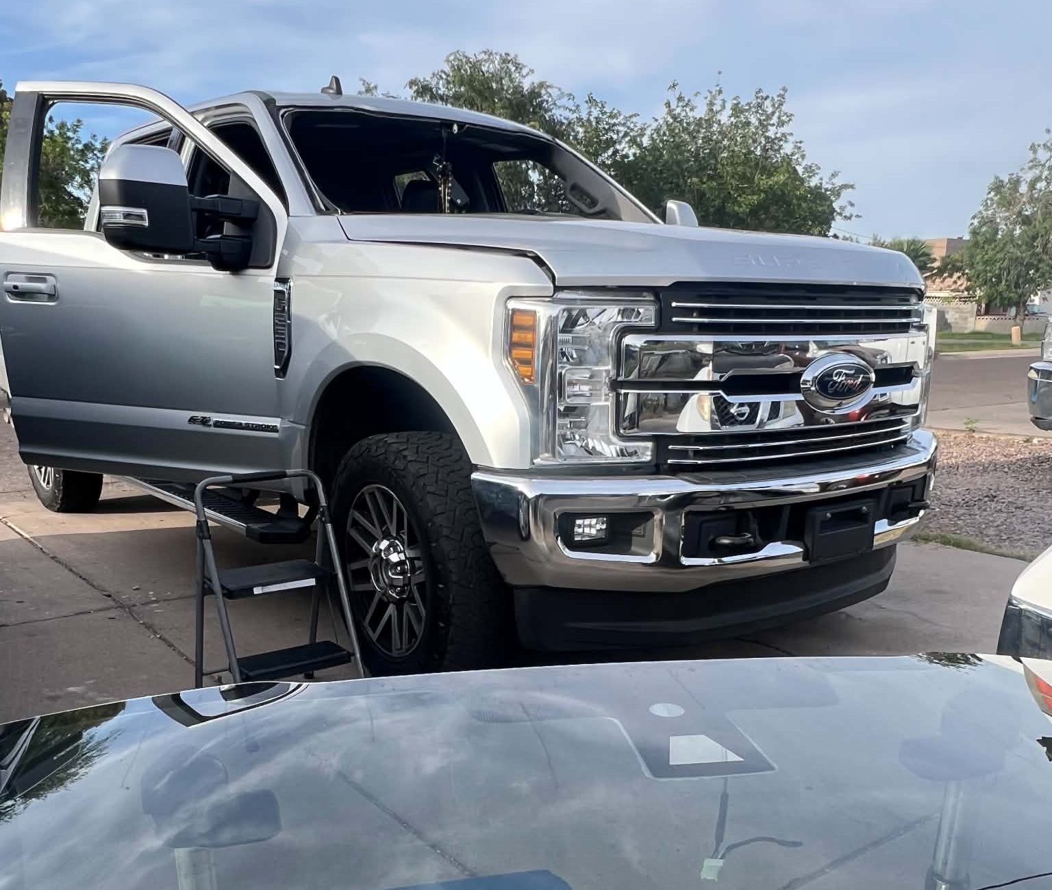 In progress — Ford F-250 Super Duty